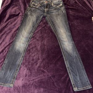 MissMe jeans size 26 signature straight